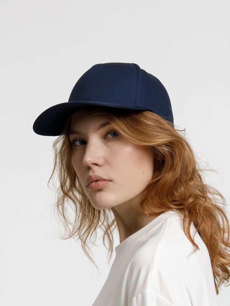 Бейсболка Seguro, темно-синяя — изображение 11