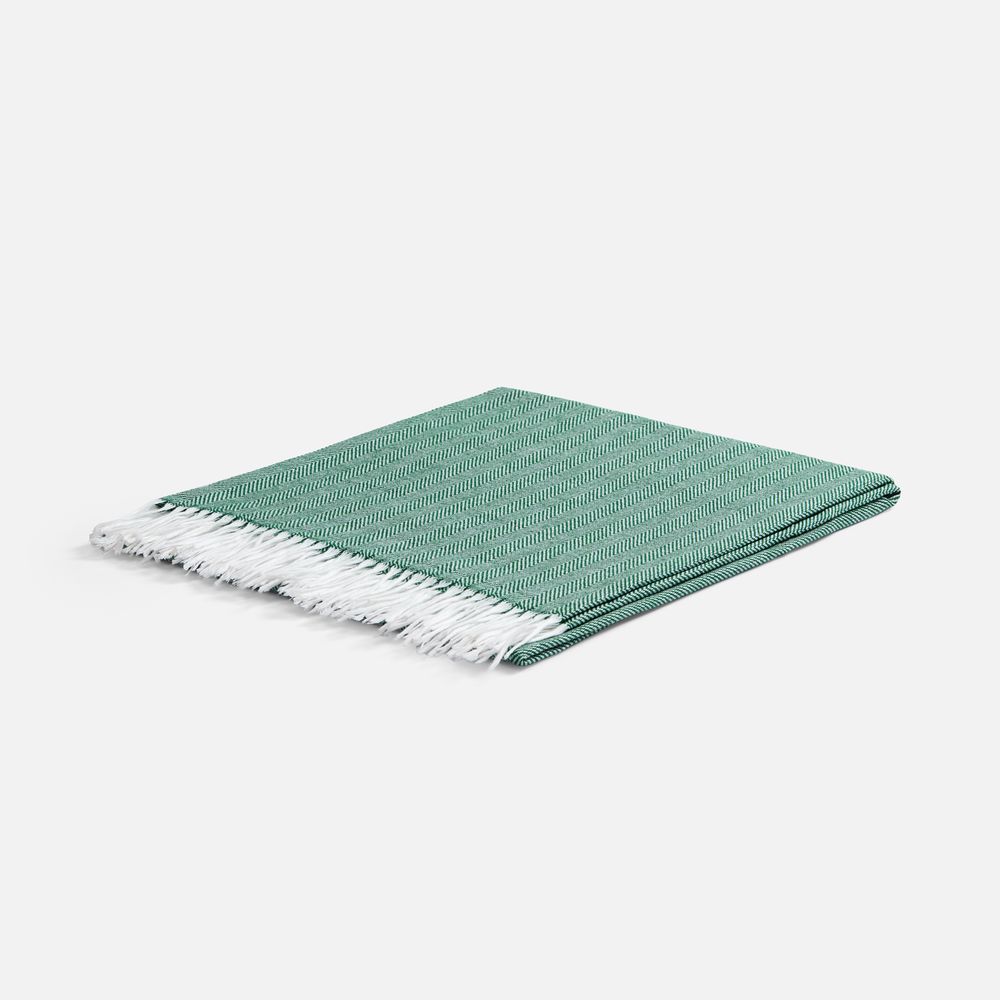 Плед «Гирвас», зеленый — изображение 2