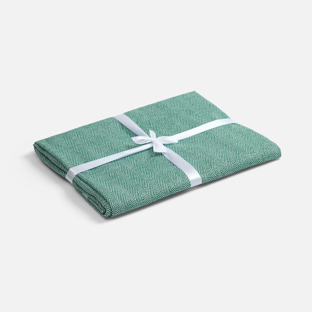 Плед «Гирвас», зеленый — изображение 3