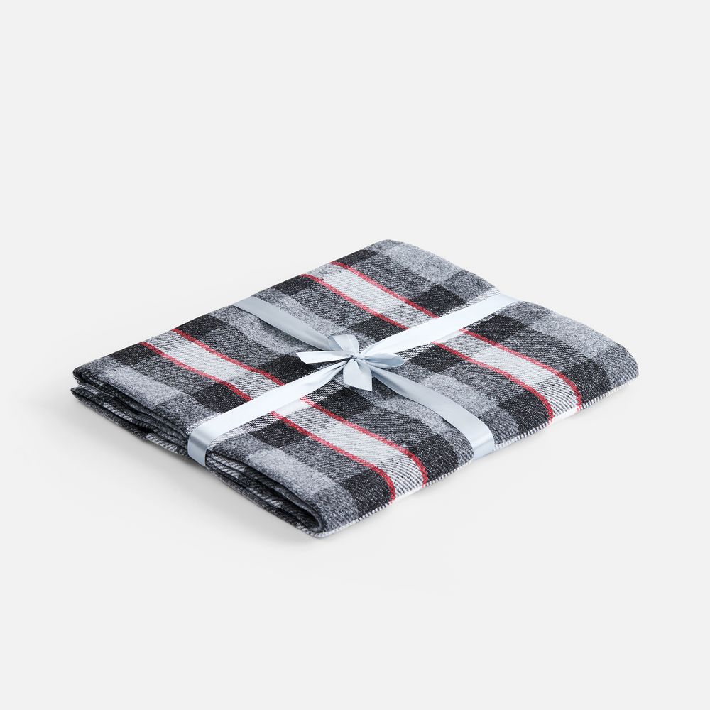 Плед «Валдай», серый — изображение 6