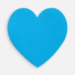 Наклейка тканевая Lunga Cor, M, голубая