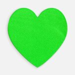 Наклейка тканевая Lunga Cor, M, зеленый неон