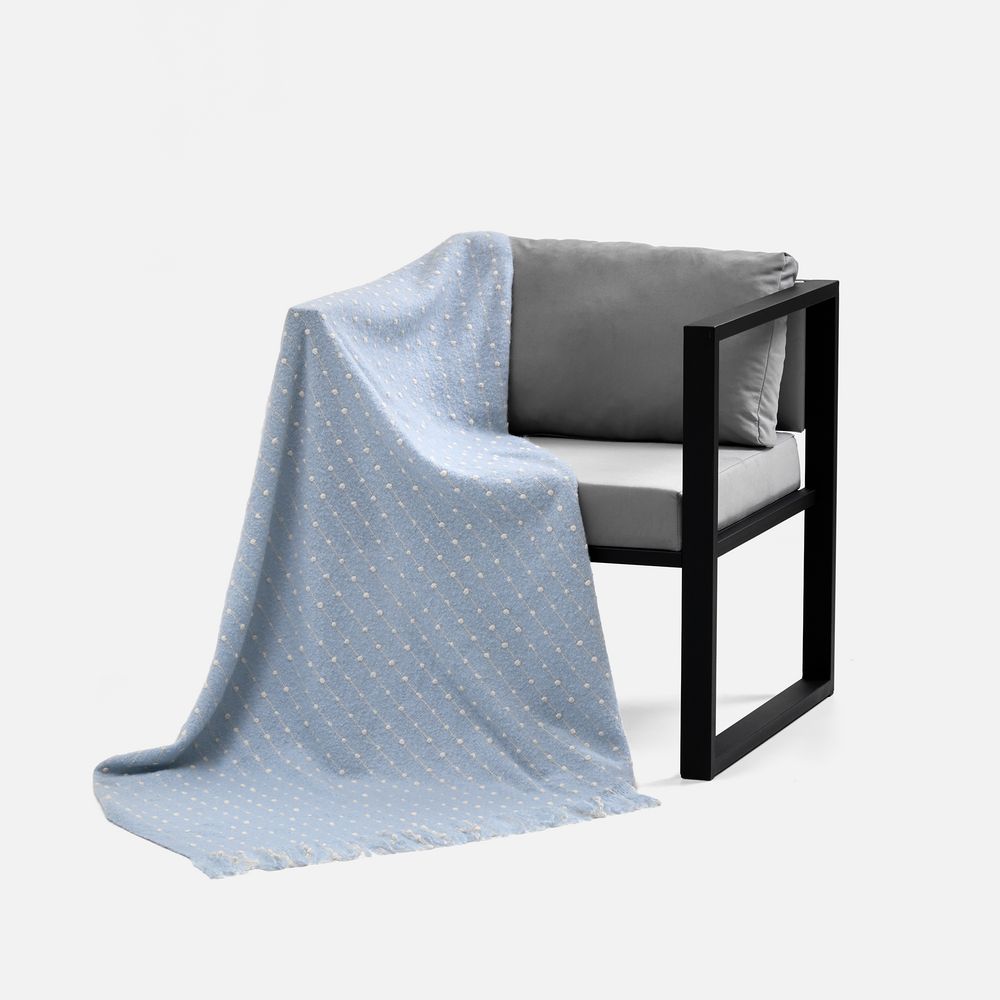 Плед Laforet, голубой — изображение 4