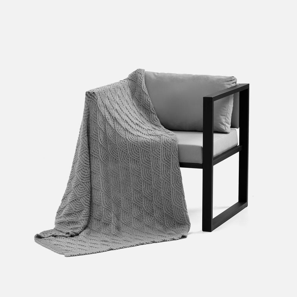 Плед Fermata, серый — изображение 4