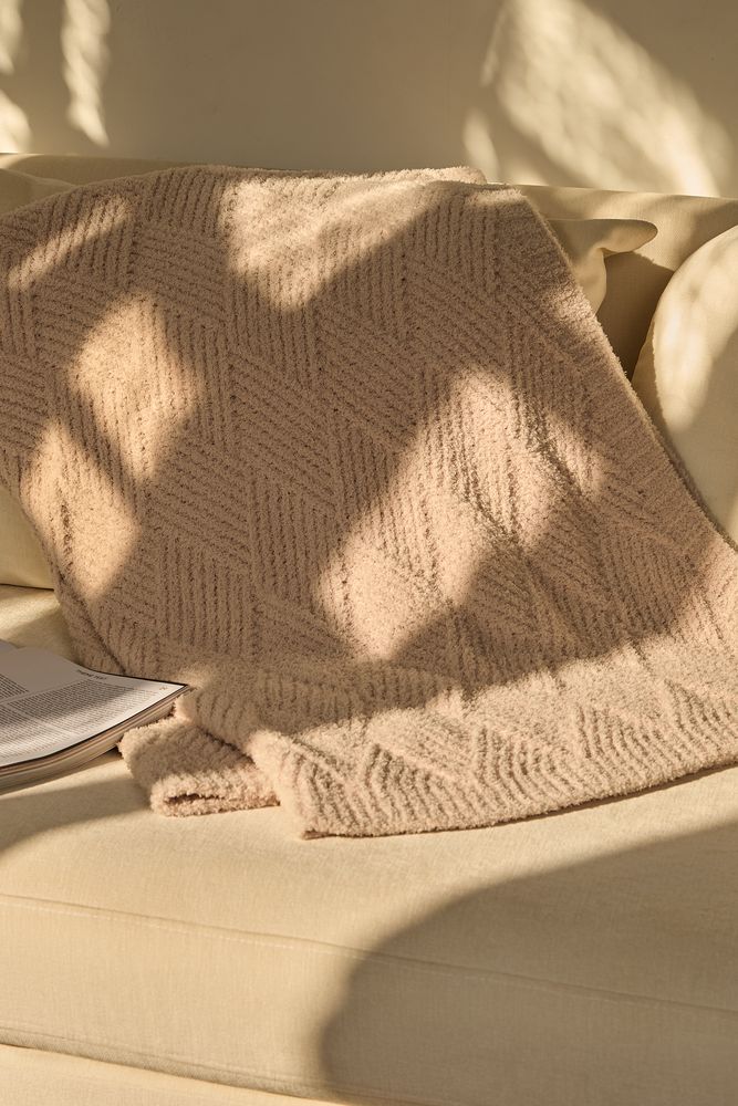 Плед Aspetta, молочный — изображение 5