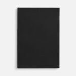 Ежедневник Flat Light, недатированный, черный