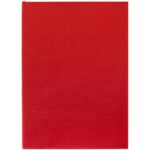 Ежедневник Flat Light, недатированный, красный