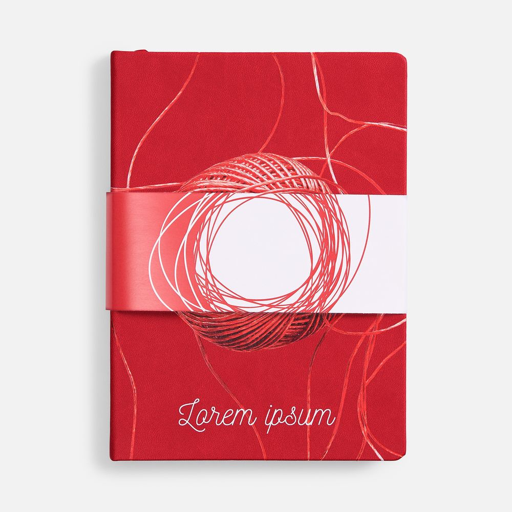 Ежедневник Cortado, недатированный, красный — изображение 2