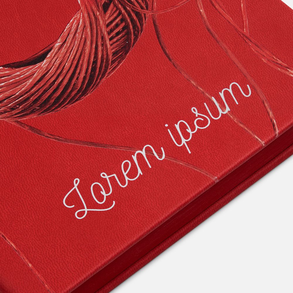 Ежедневник Cortado, недатированный, красный — изображение 3