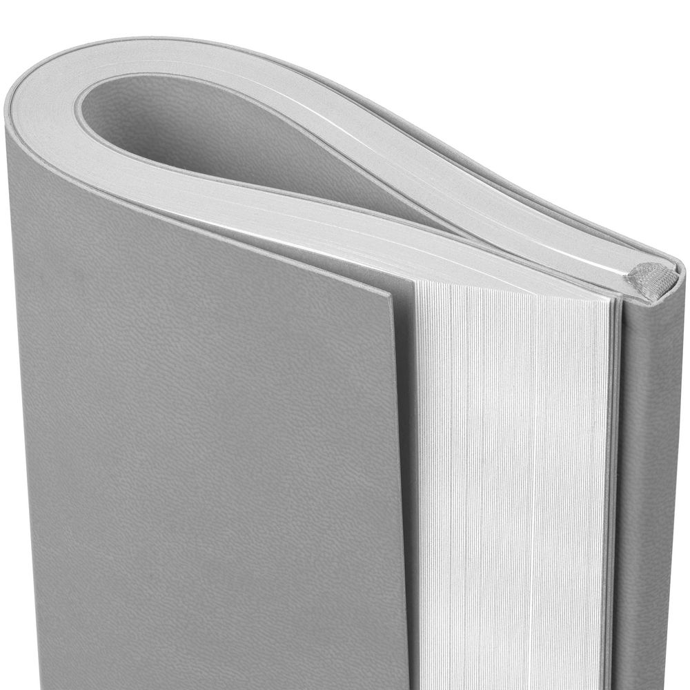 Ежедневник Flat Maxi, недатированный, серый — изображение 6