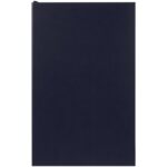 Ежедневник Flat Mini, недатированный, иссиня-черный
