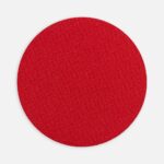 Наклейка тканевая Lunga Round, M, красная