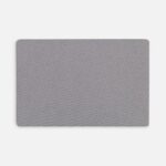 Наклейка тканевая Lunga, L, серая