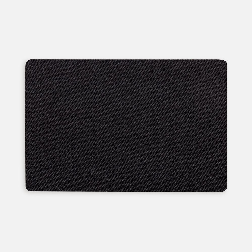 Наклейка тканевая Lunga, L, черная