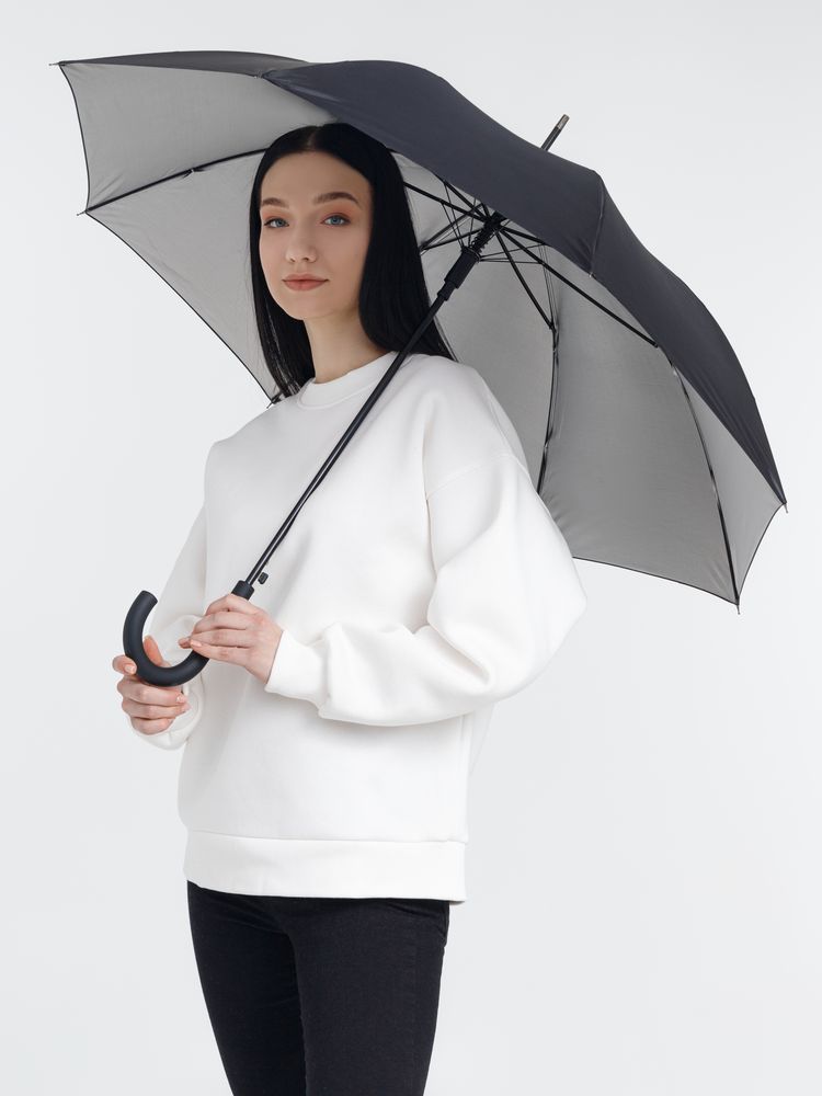 Зонт-трость Silverine, черный — изображение 7