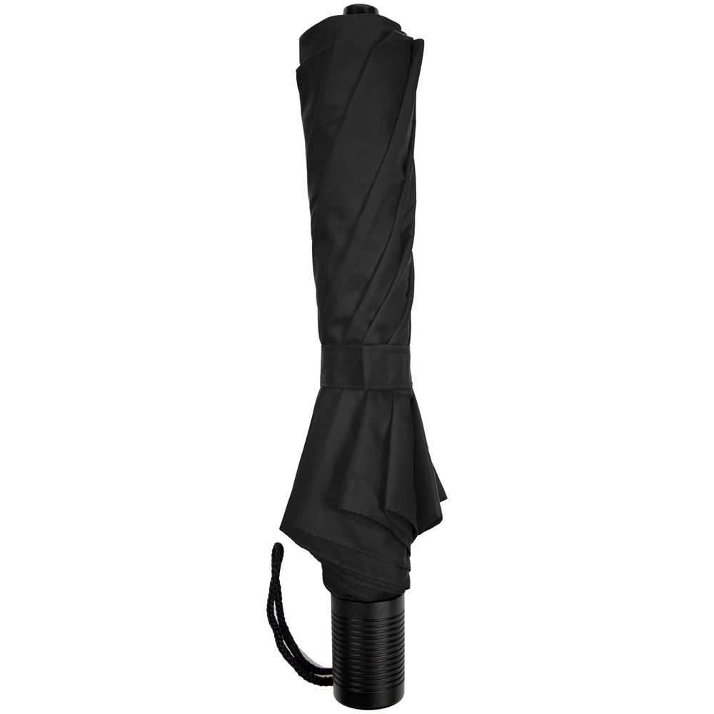 Зонт складной Rain Spell, черный — изображение 3