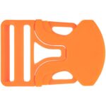 Застежка-пряжка односторонняя Triden, оранжевый неон