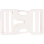 Застежка-пряжка Fibbia, белая