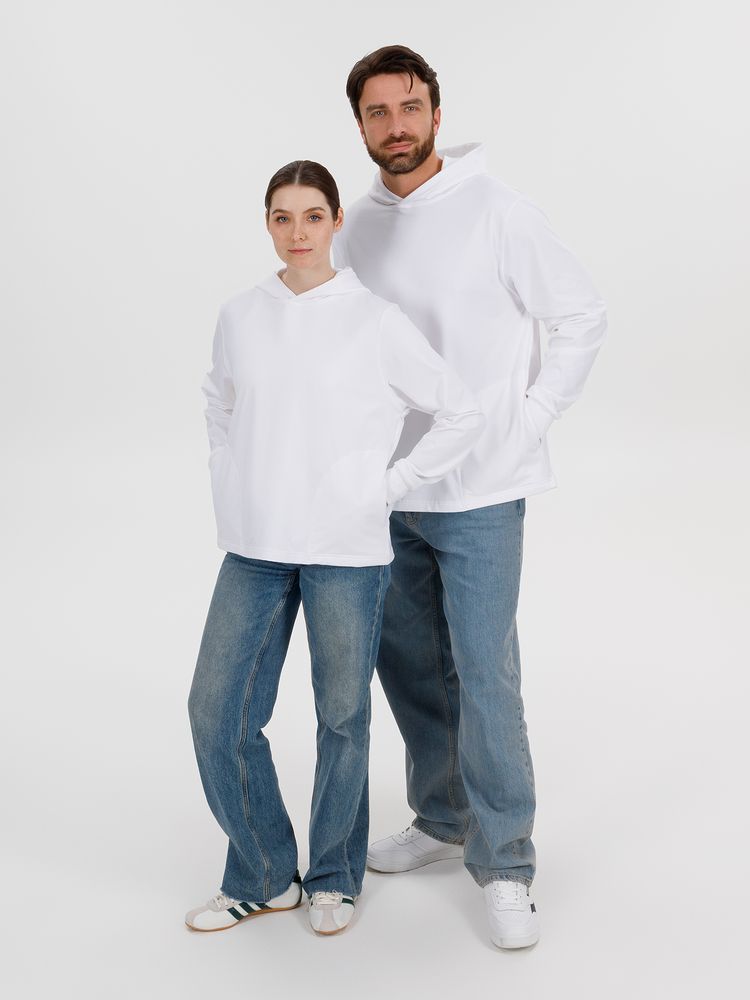 Худи унисекс Morfiss, белое — изображение 13