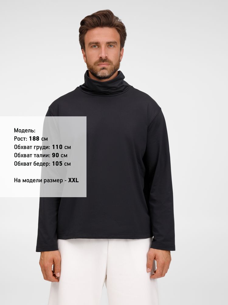 Лонгслив Morfiss, черный — изображение 7