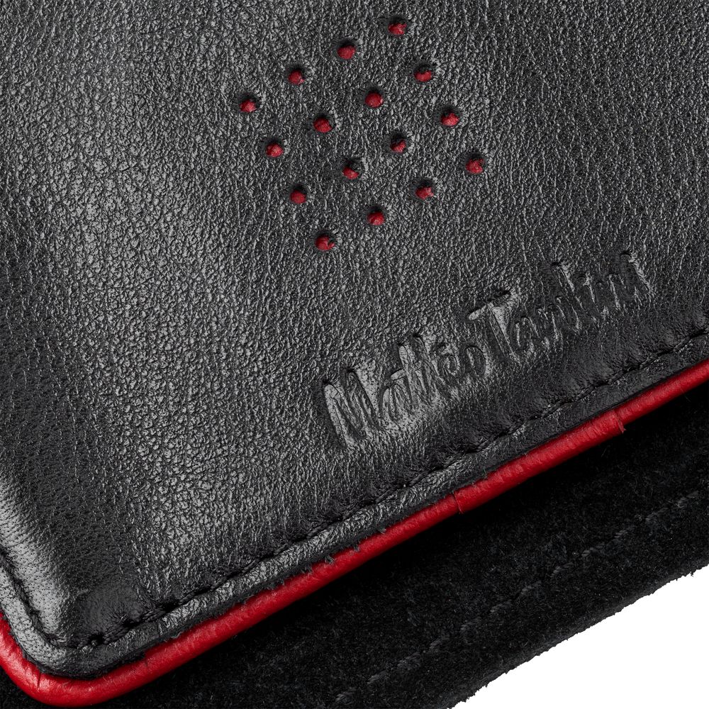 Кошелек Partinico, черный с красным — изображение 6