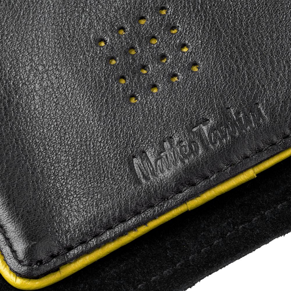 Кошелек Partinico, черный с желтым — изображение 6