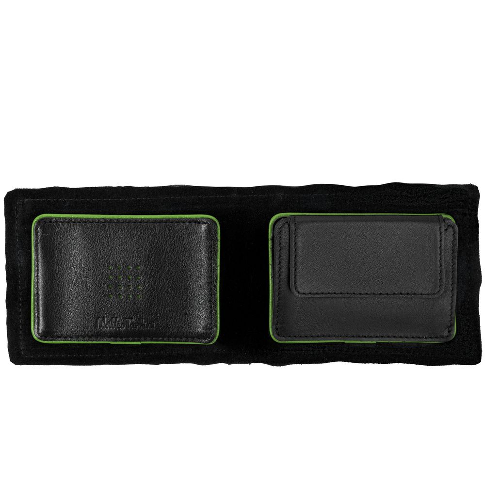 Кошелек Partinico, черный с зеленым — изображение 3