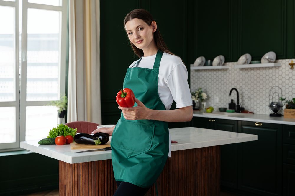 Фартук Neat, зеленый — изображение 3