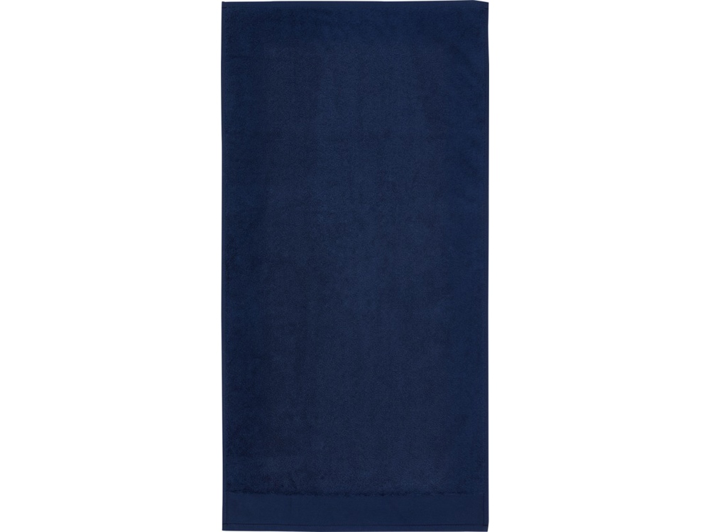 Полотенце для ванной Nora из хлопка плотностью 550 г/м2 и размером 50x100 см, темно-синий — изображение 2