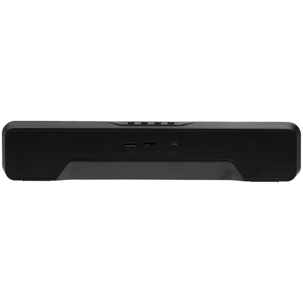 Беспроводная стереоколонка Uniscend Audeamus, черная — изображение 3