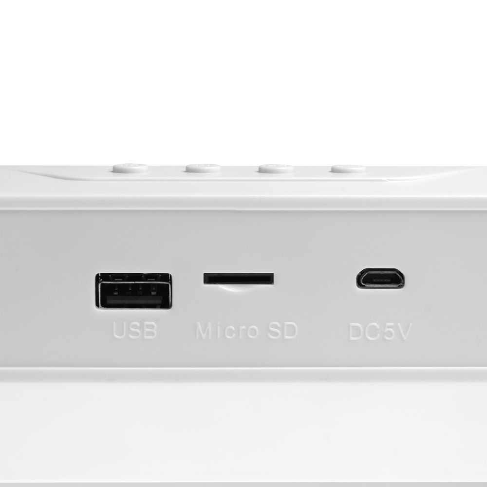 Беспроводная стереоколонка Uniscend Audeamus, белая — изображение 5