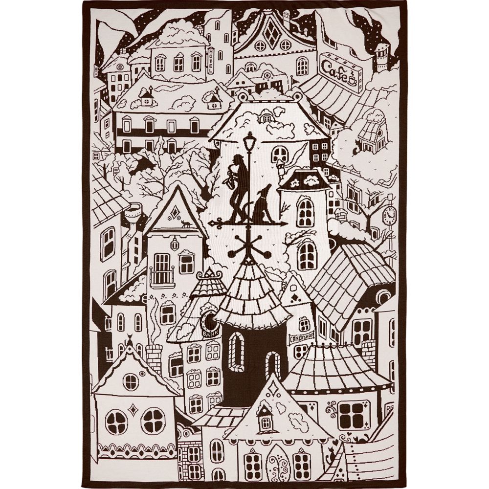 Плед на заказ Tricksy Net, 2 цвета, S, акрил — изображение 9