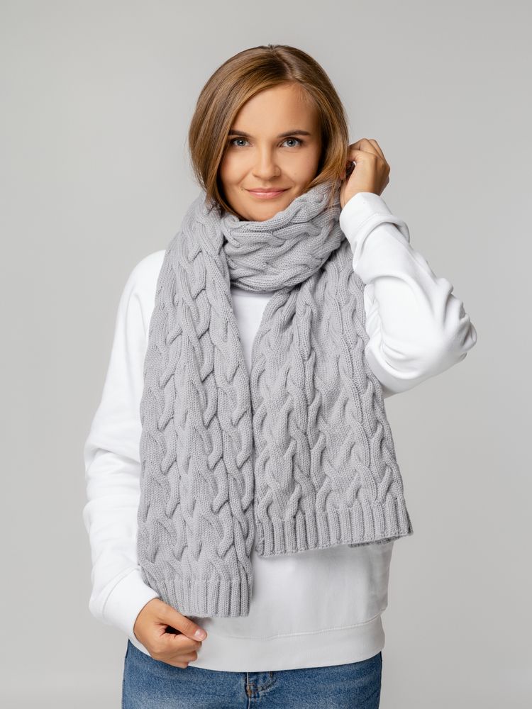 Шарф Loren, серый — изображение 6