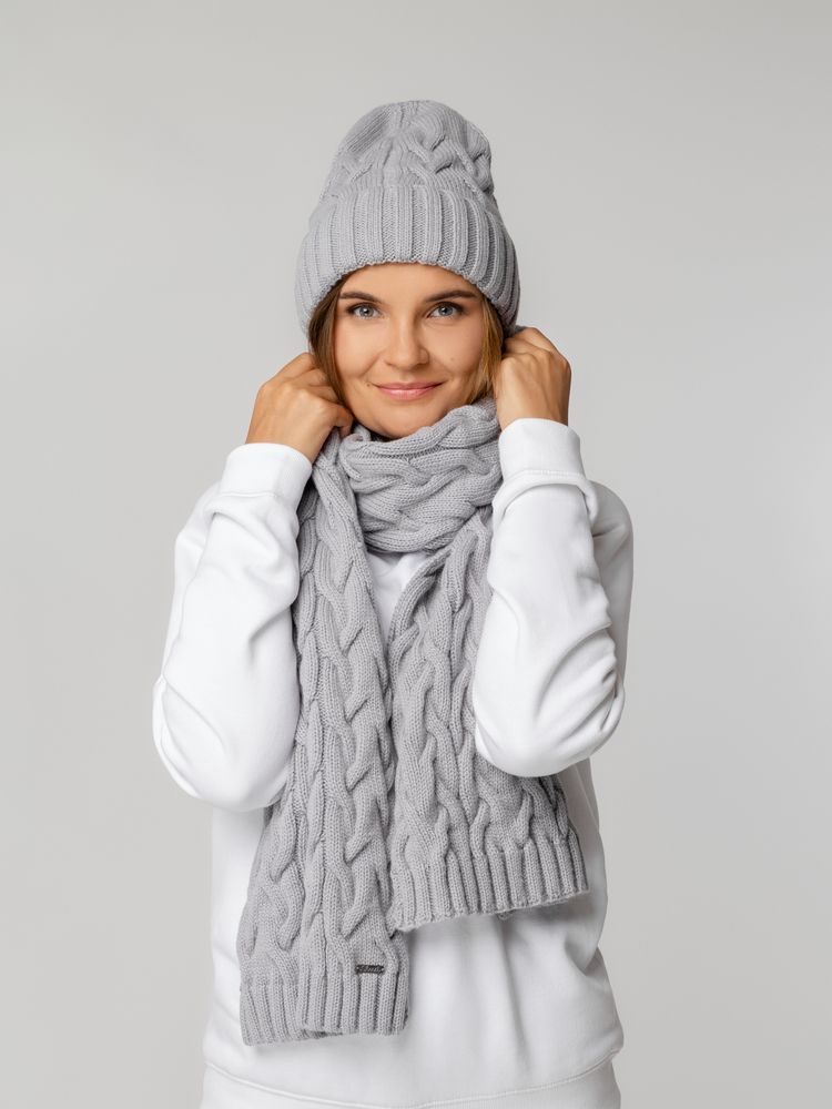 Шарф Loren, серый — изображение 7