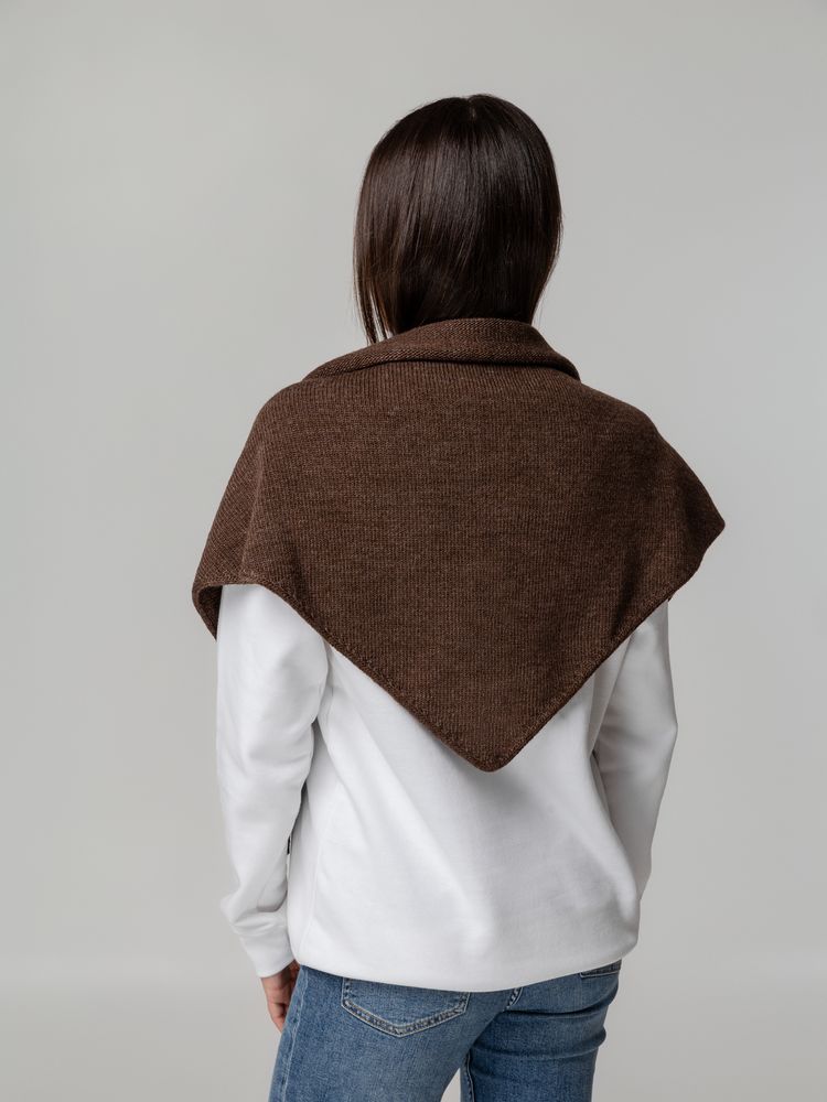 Косынка Dalia, темно-коричневая — изображение 6