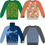 Джемпер на заказ Tricksy Net Reglan, полушерсть