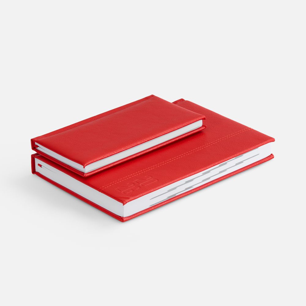 Еженедельник Baza, датированный, красный — изображение 13