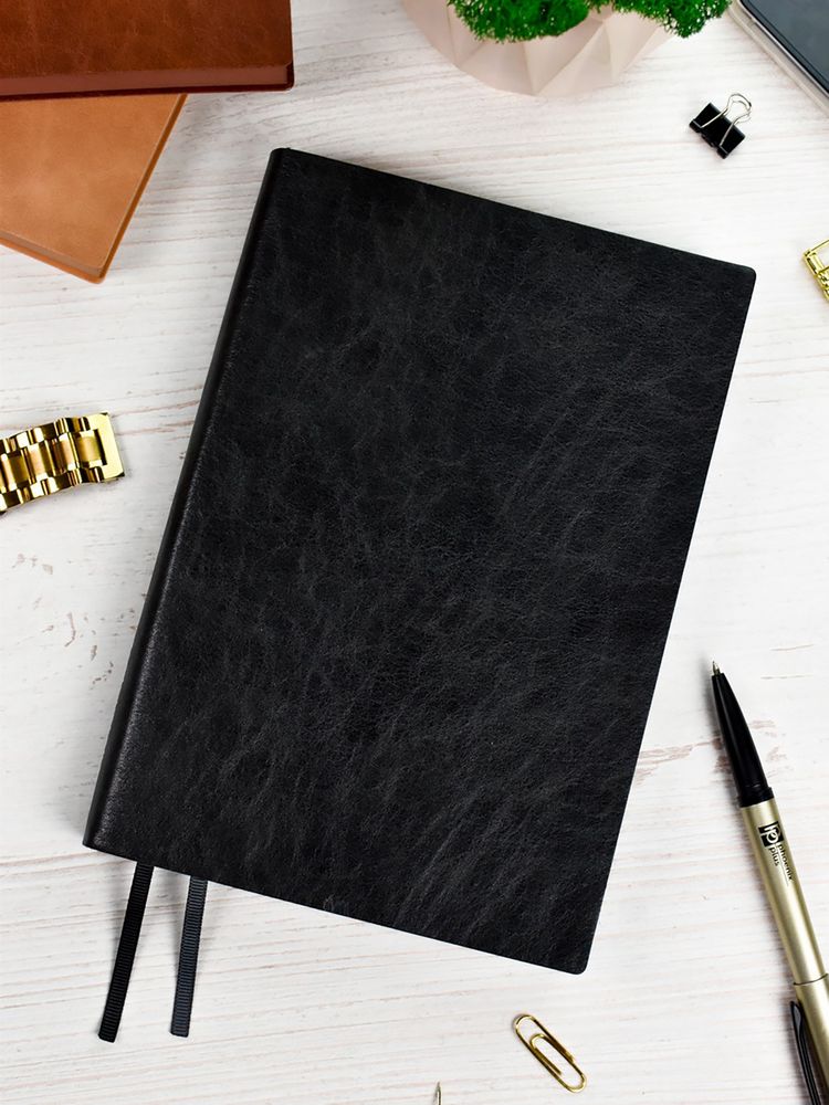 Ежедневник Merida, датированный, черный — изображение 5