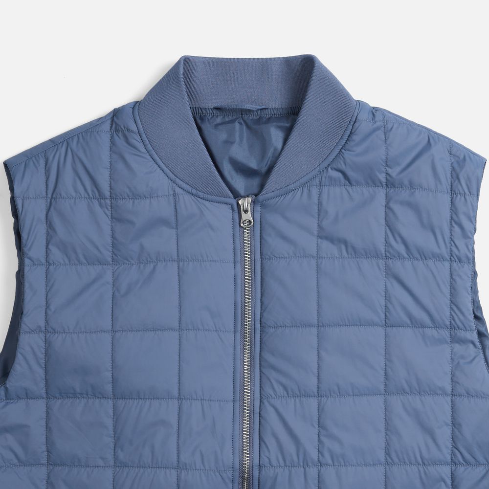 Жилет унисекс Warmbridge, синий (джинс) — изображение 3