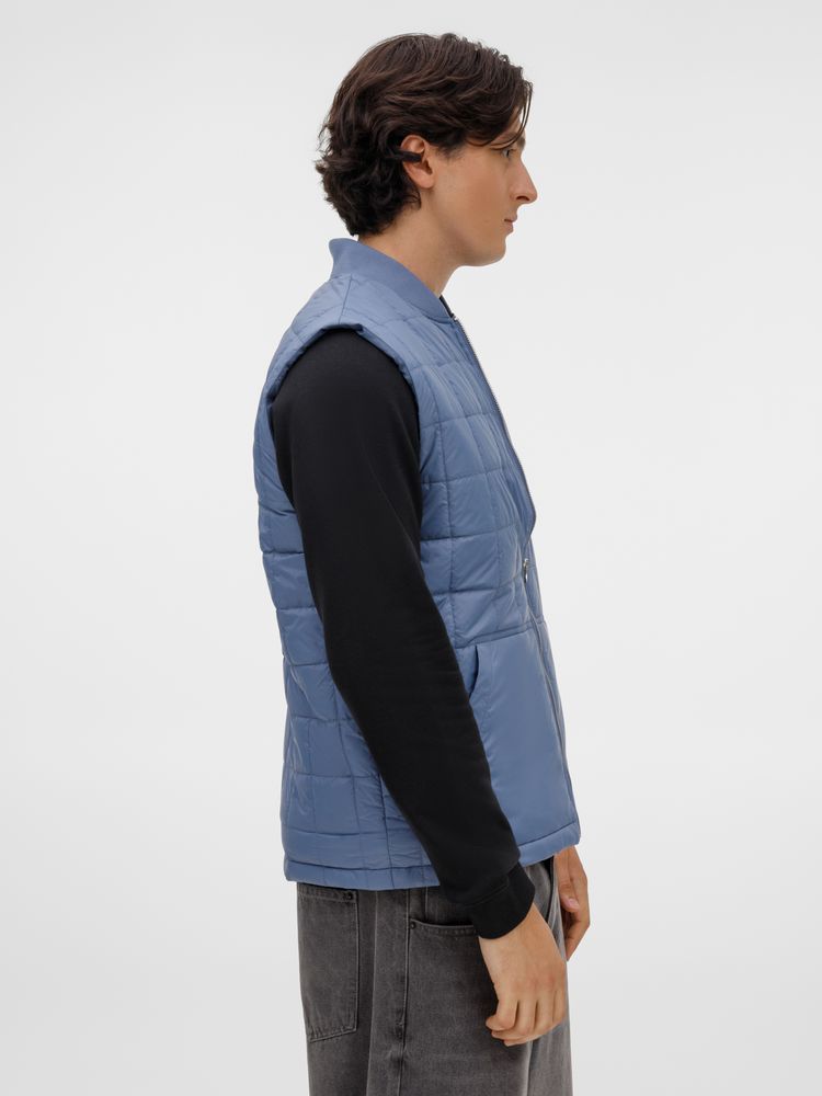 Жилет унисекс Warmbridge, синий (джинс) — изображение 7