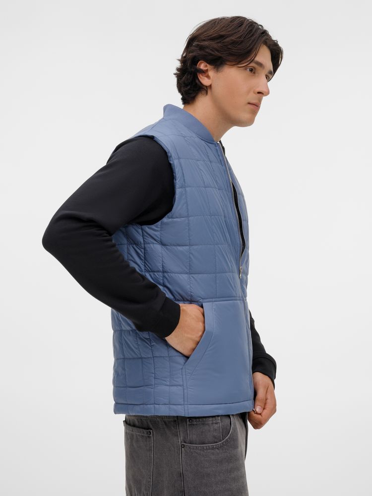 Жилет унисекс Warmbridge, синий (джинс) — изображение 8