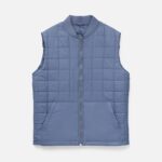 Жилет унисекс Warmbridge, синий (джинс)