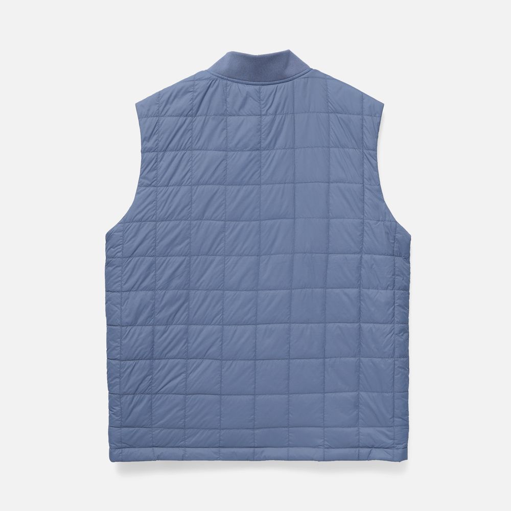 Жилет унисекс Warmbridge, синий (джинс) — изображение 2