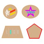 Шеврон из габардина Gabo L, бежевый