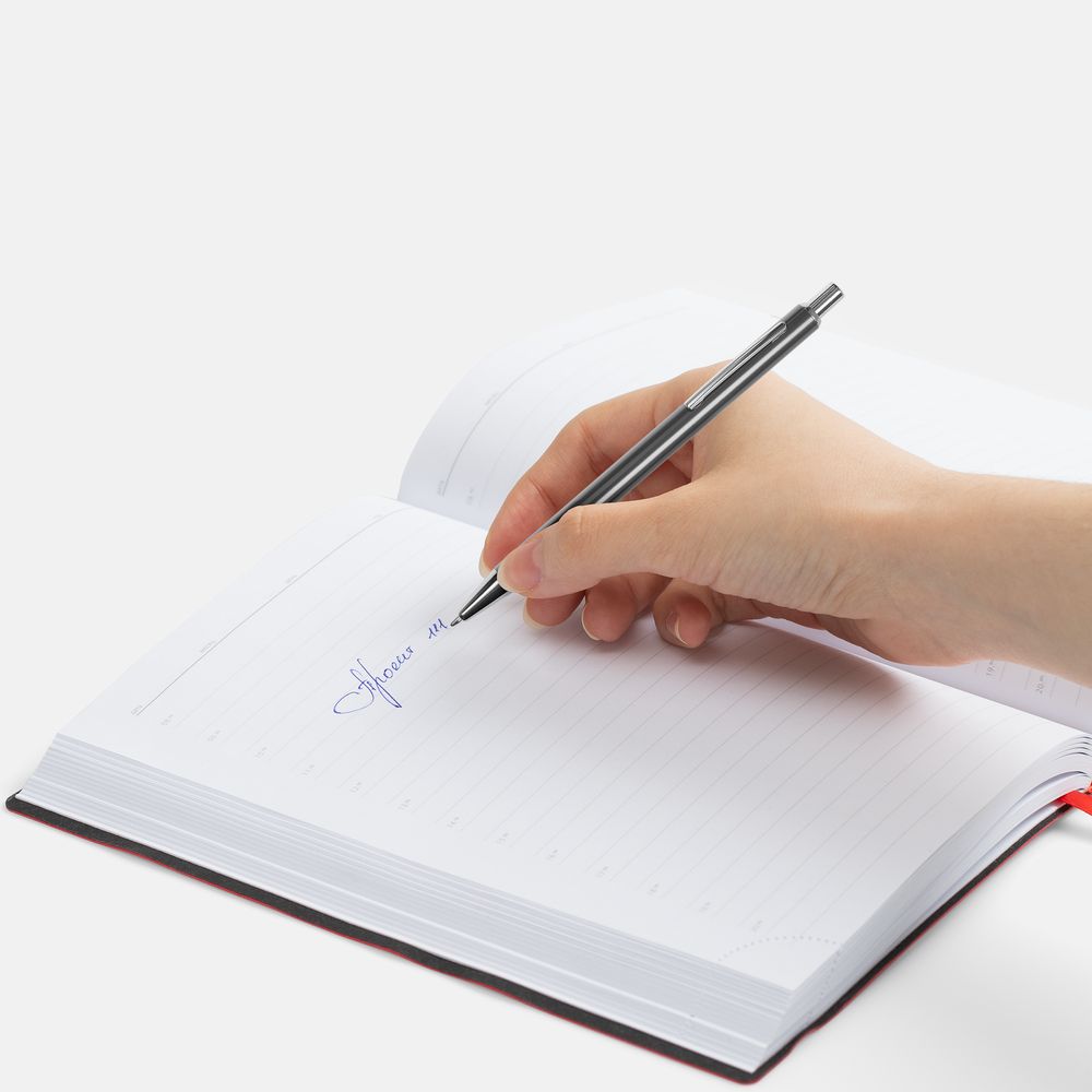 Ручка шариковая Mastermind, серая — изображение 4