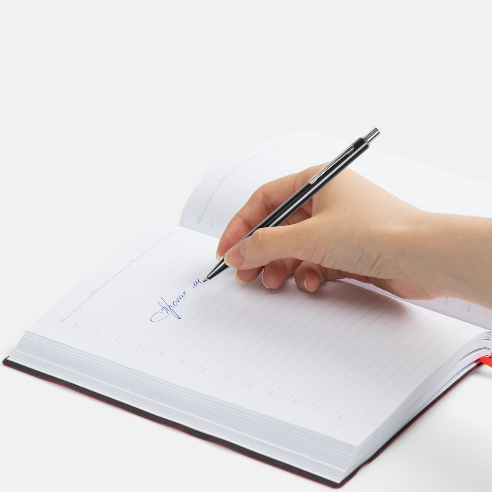 Ручка шариковая Mastermind, черная — изображение 4