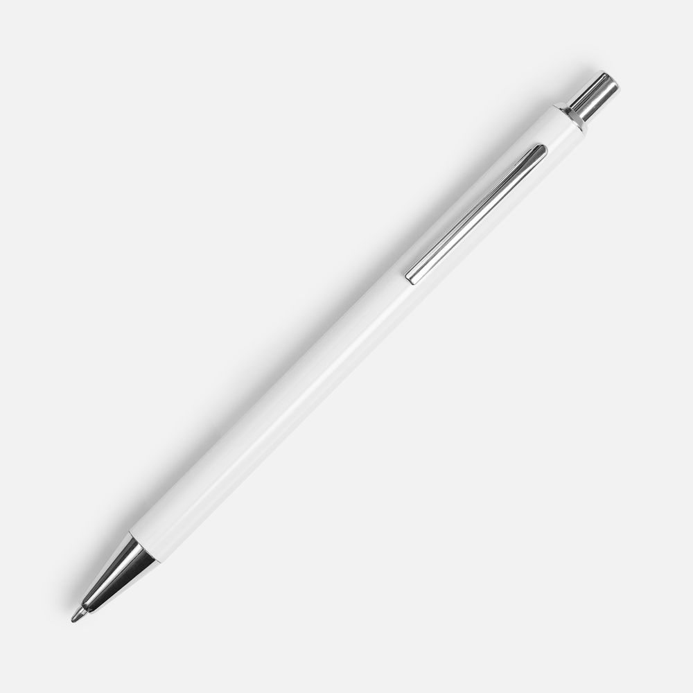 Ручка шариковая Mastermind, белая — изображение 2