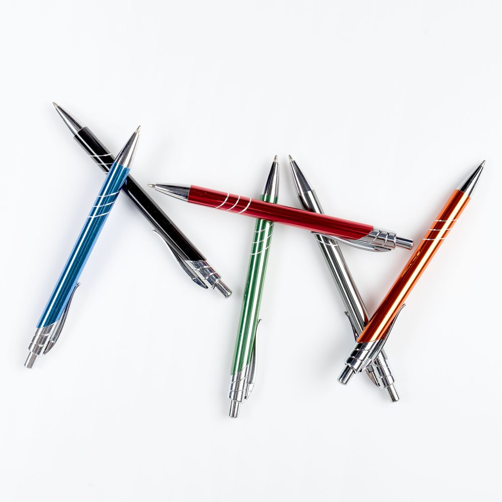 Ручка шариковая Undertone Metallic, черная — изображение 6