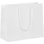 Пакет бумажный с ламинацией Lami Tote S, белый