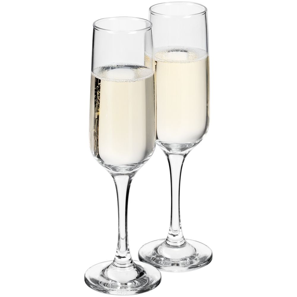 Набор для шампанского Isabella, в черной упаковке — изображение 5